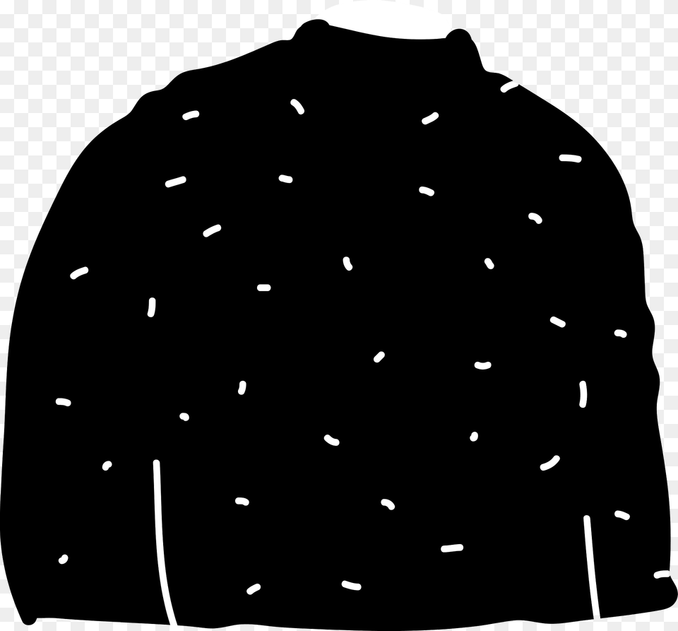 Sweater Dots Clipart, Clothing, Coat, Jacket, Adult Png