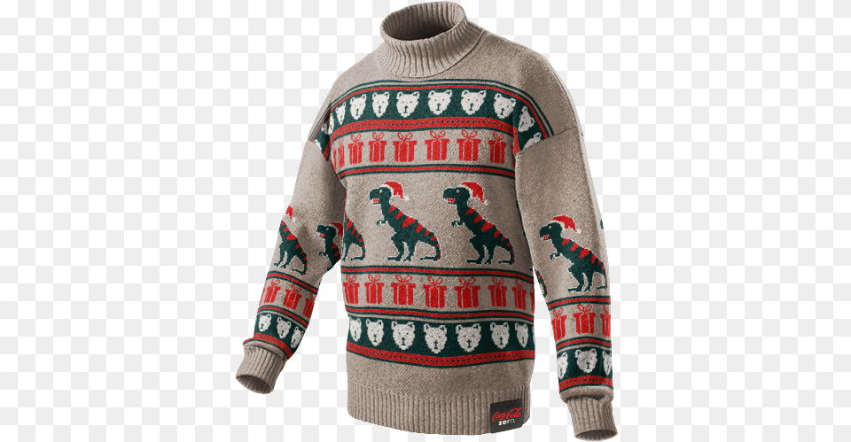 Sweater Transparent Picture Transparent Christmas Sweater, Clothing, Knitwear, Sweatshirt, Hoodie Png Image