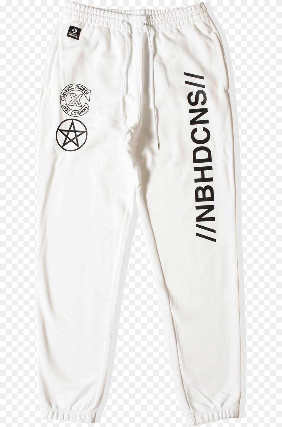 Sweatpants X Neighborhood White Bermuda Shorts, Clothing, Pants Png Image