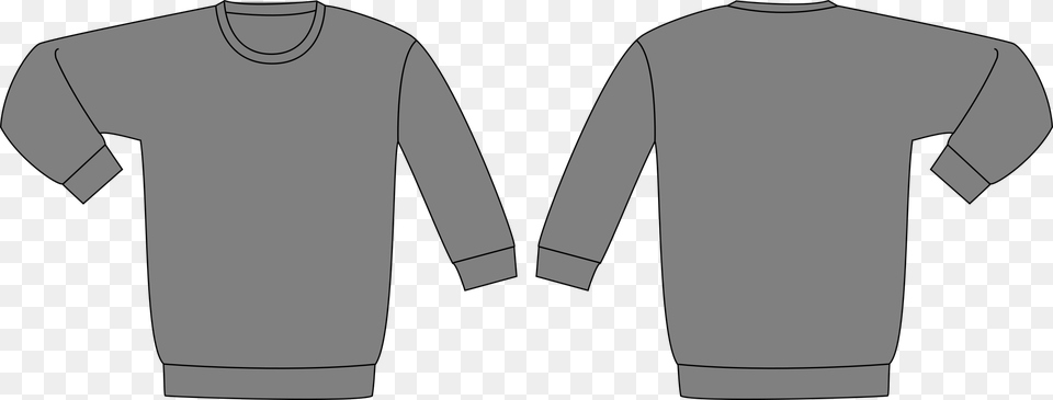 Sweatshirt Clipart, Clothing, Long Sleeve, Shirt, Sleeve Png Image