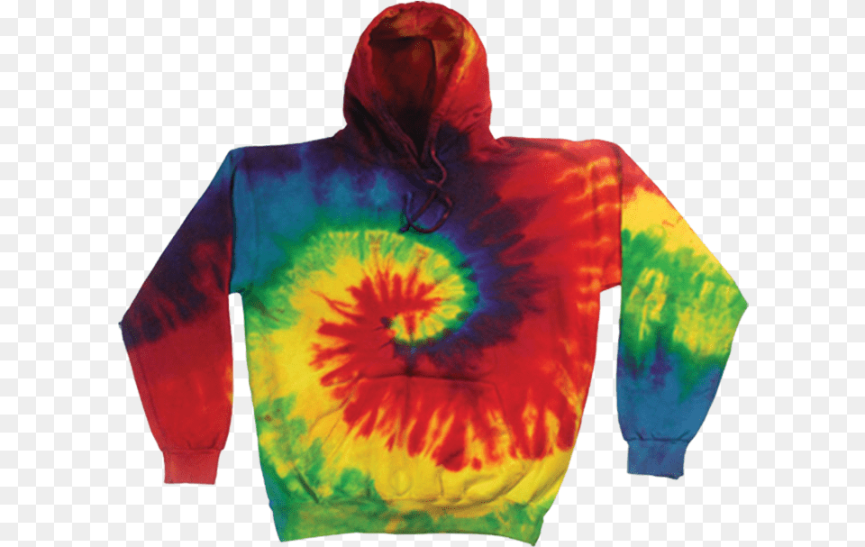 Sweatshirt Clipart Jumper Tie Dye Hoodie Template, Sweater, Knitwear, Clothing, Male Free Png Download