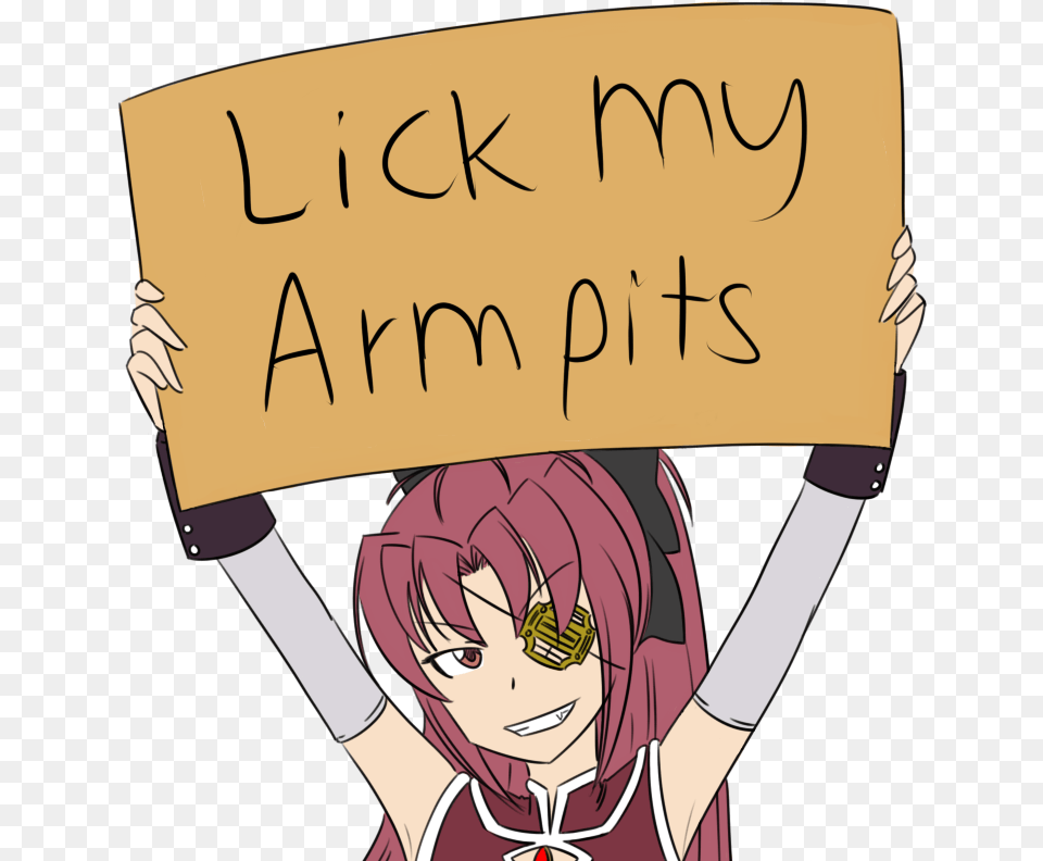 Sweaty Armpits Anime Girl, Book, Comics, Publication, Face Free Png