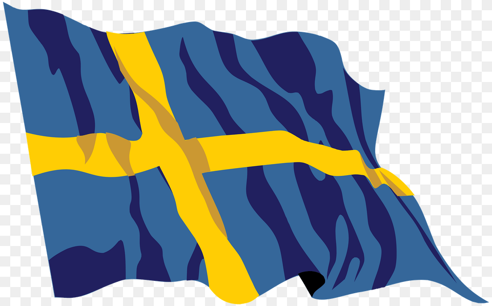 Sweden Flag Clipart, Clothing, Lifejacket, Vest, Person Free Transparent Png