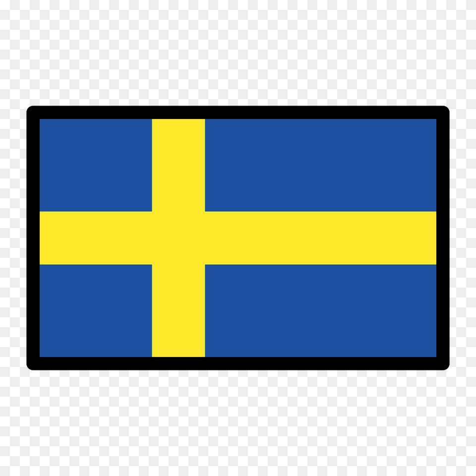 Sweden Flag Emoji Clipart, Blackboard, Sweden Flag Png