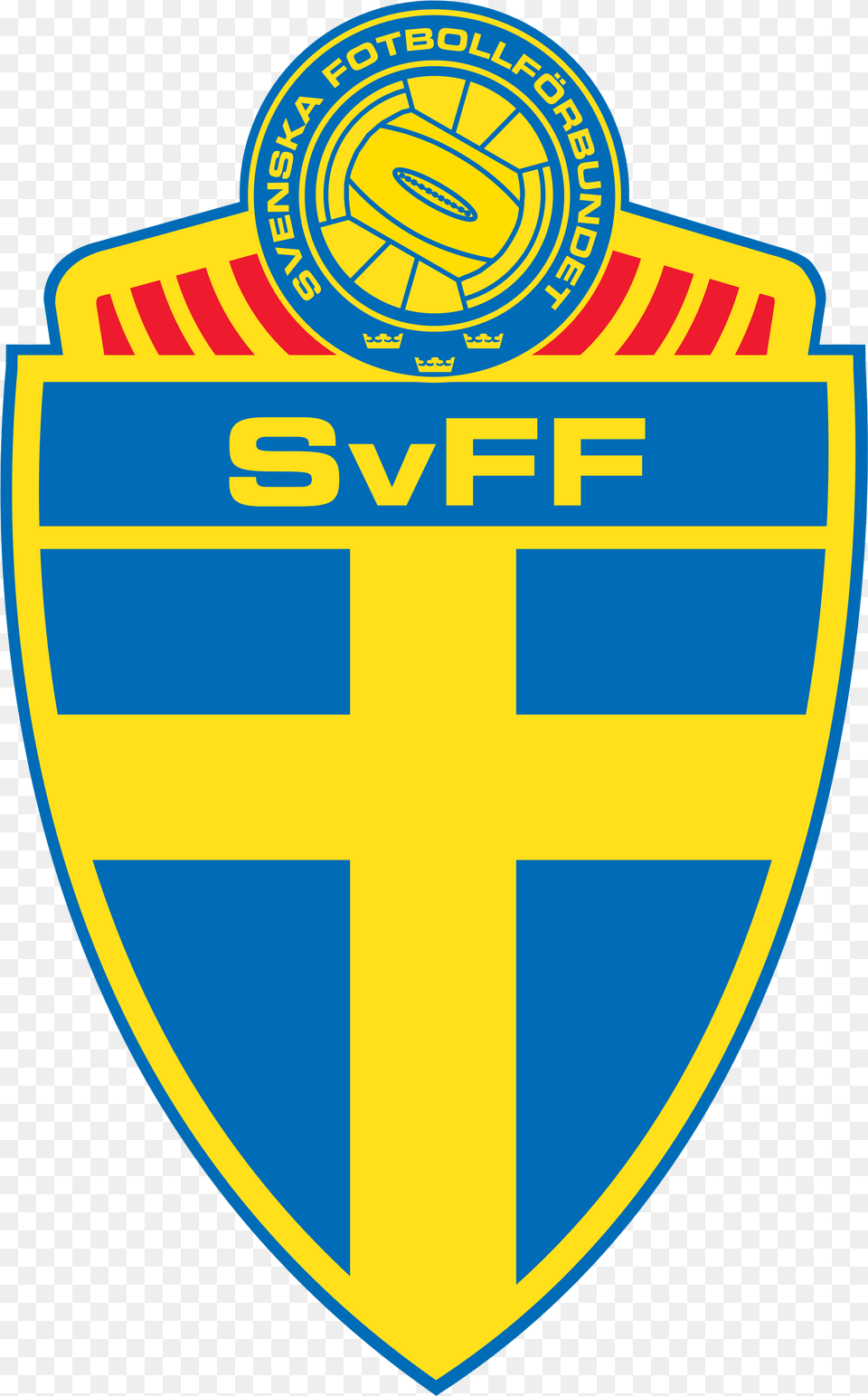 Sweden National Football Team Logo Logo Dream League Soccer 2018 Sweden, Badge, Symbol, Emblem Free Png Download