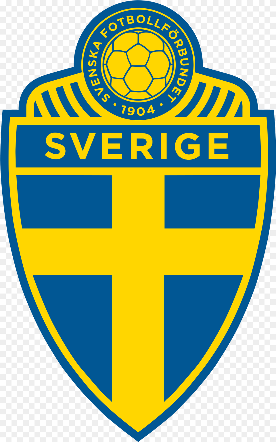 Sweden National Football Team Sweden National Football Team Logo, Badge, Symbol, Ball, Soccer Png Image