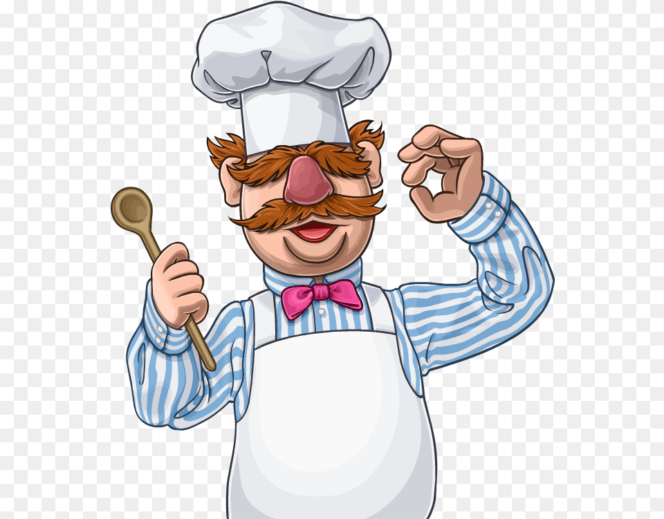 Swedish Chef Clipart, Cutlery, Spoon, Baby, Person Free Png Download