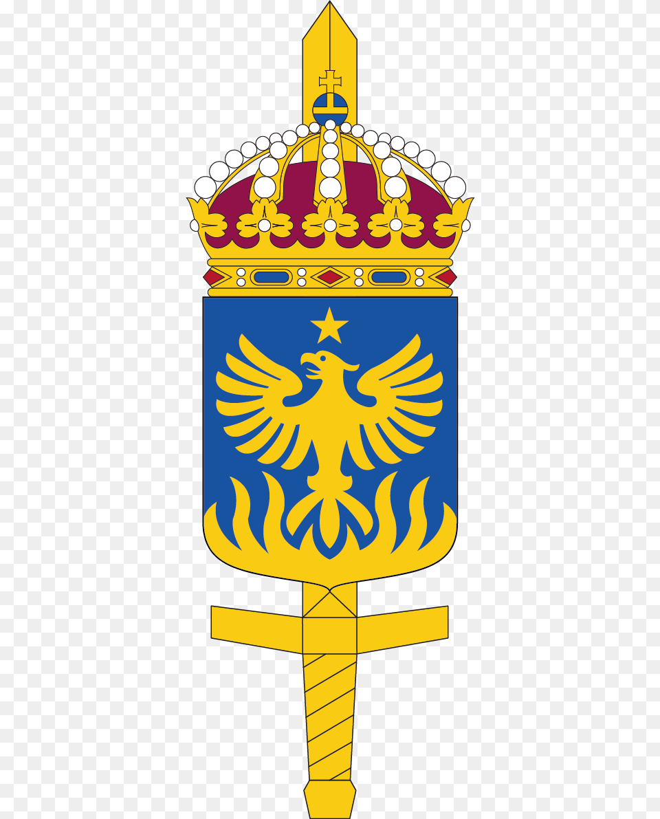 Swedish Navy Coat Of Arms, Emblem, Symbol Png Image