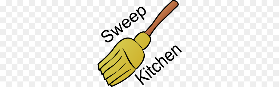 Sweep Kitchen Cliparts, Smoke Pipe, Broom Png
