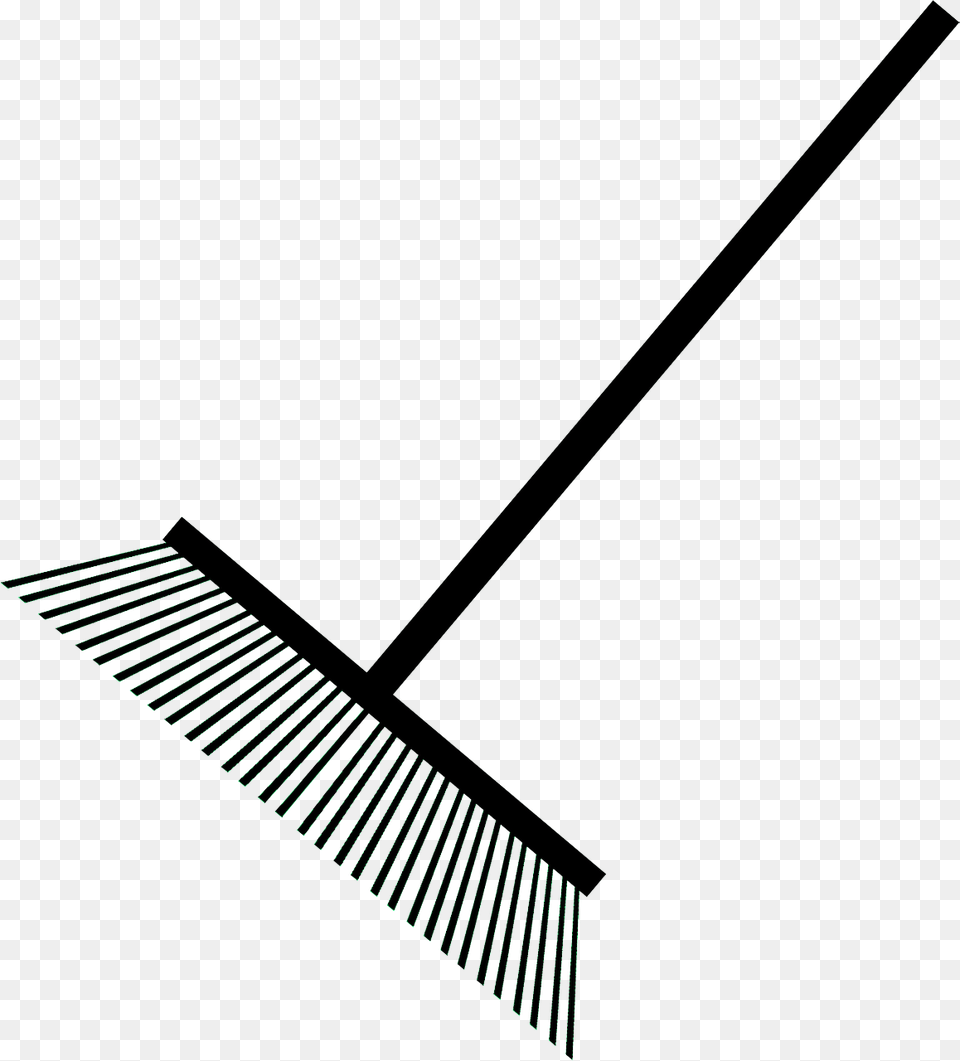 Sweeping Brush Clipart, Rake Png Image