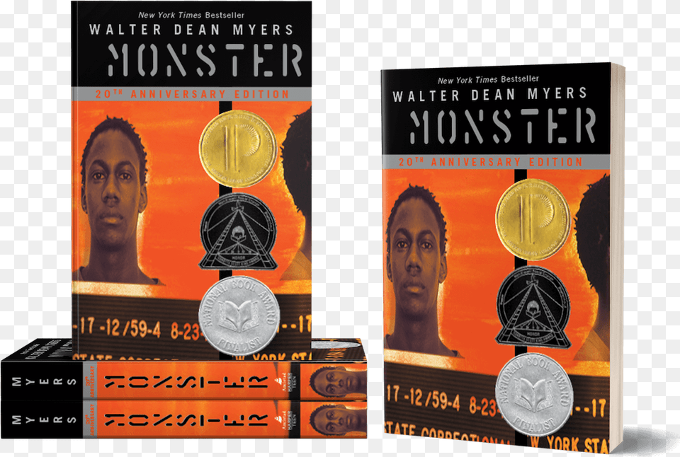Sweepstakes Is Closed Monster By Walter Dean Myers Book Review, Publication, Person, Man, Male Free Png Download