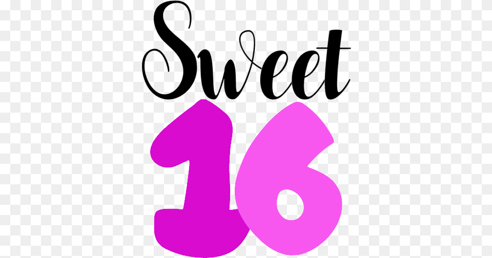 Sweet 16 Sweet 16 Clipart, Number, Symbol, Text, Device Free Transparent Png
