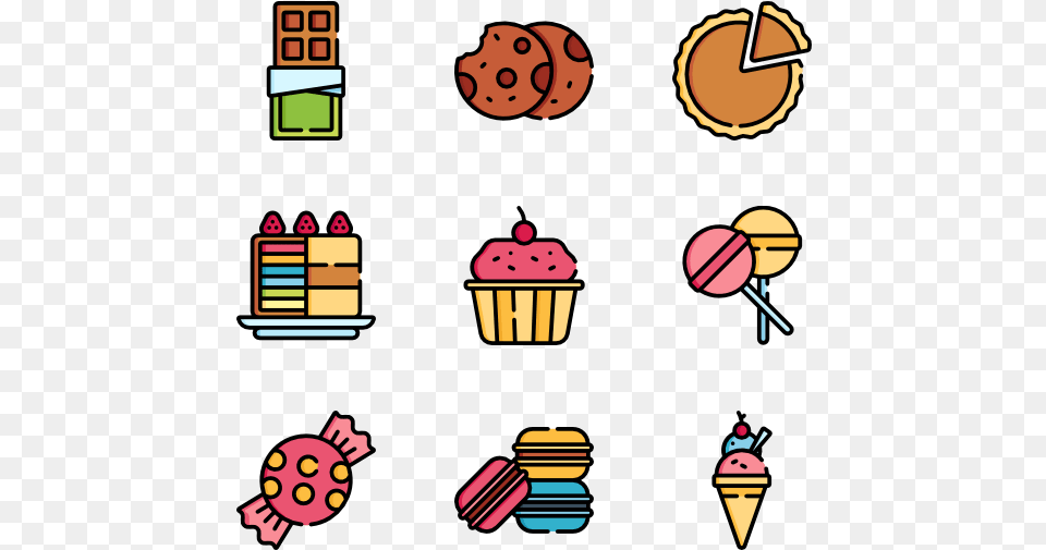 Sweet And Candy Shop, Cream, Dessert, Food, Ice Cream Free Png