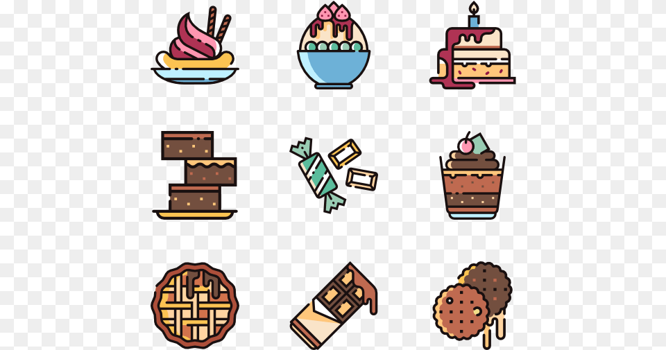 Sweet And Dessert, Food, Sweets, Cream, Ice Cream Free Png