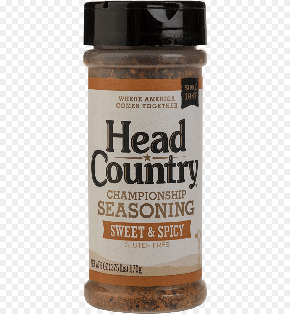 Sweet And Spicy Seasoning Head Country High Plains Heat Championship Seasoning, Food, Peanut Butter, Alcohol, Beer Free Transparent Png