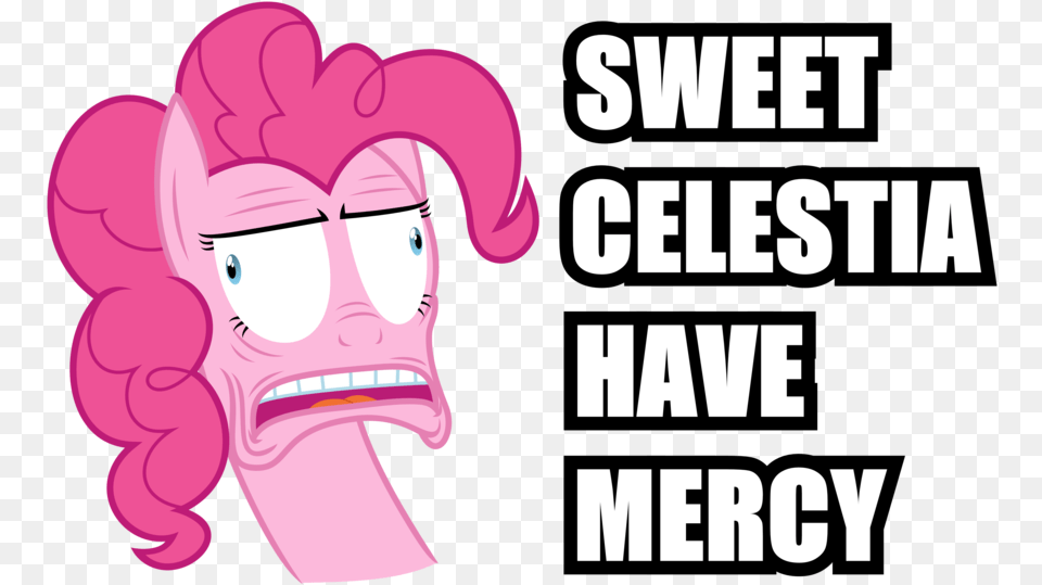 Sweet Celestia Have Mercy Pinkie Pie Rarity Derpy Hooves Life, Purple, Sticker, Baby, Person Png Image