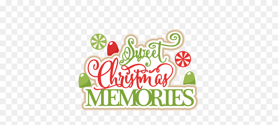 Sweet Christmas Memories Title Scrapbook Clip Art Christmas Christmas Memories Clipart, Dynamite, Weapon, Logo, Text Free Png