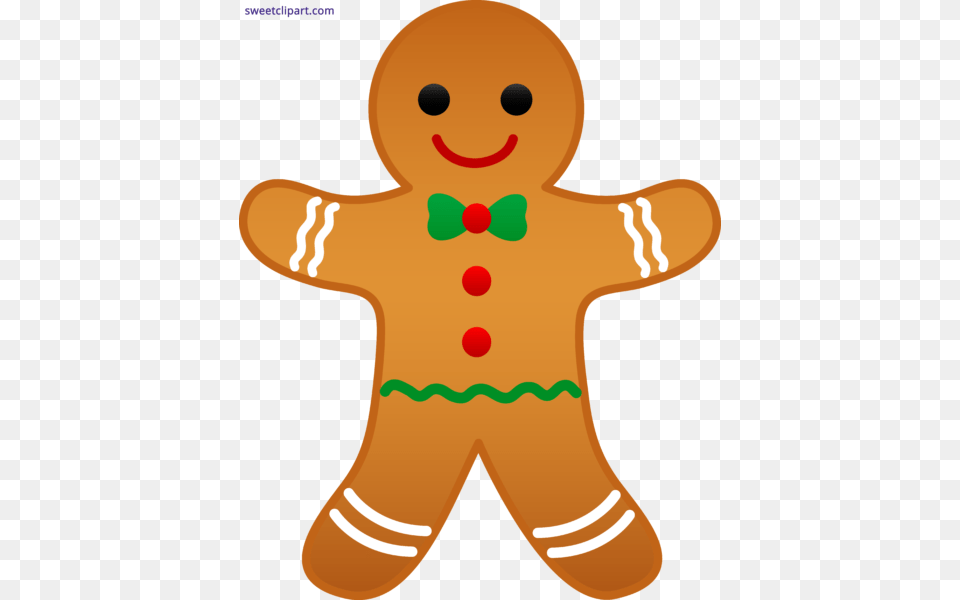 Sweet Clip Art, Cookie, Food, Sweets, Gingerbread Png Image