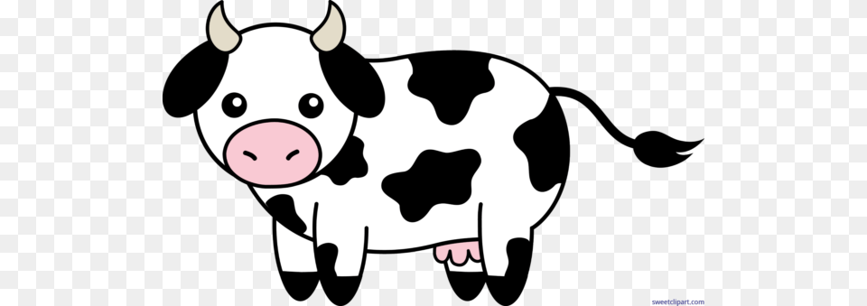 Sweet Clip Art, Animal, Cattle, Cow, Dairy Cow Free Transparent Png