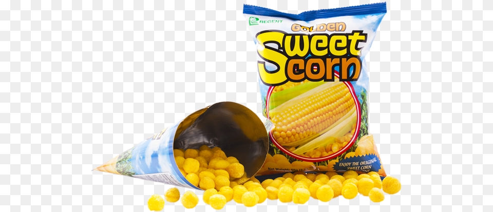 Sweet Corn Balls Chips, Food, Grain, Plant, Produce Png Image
