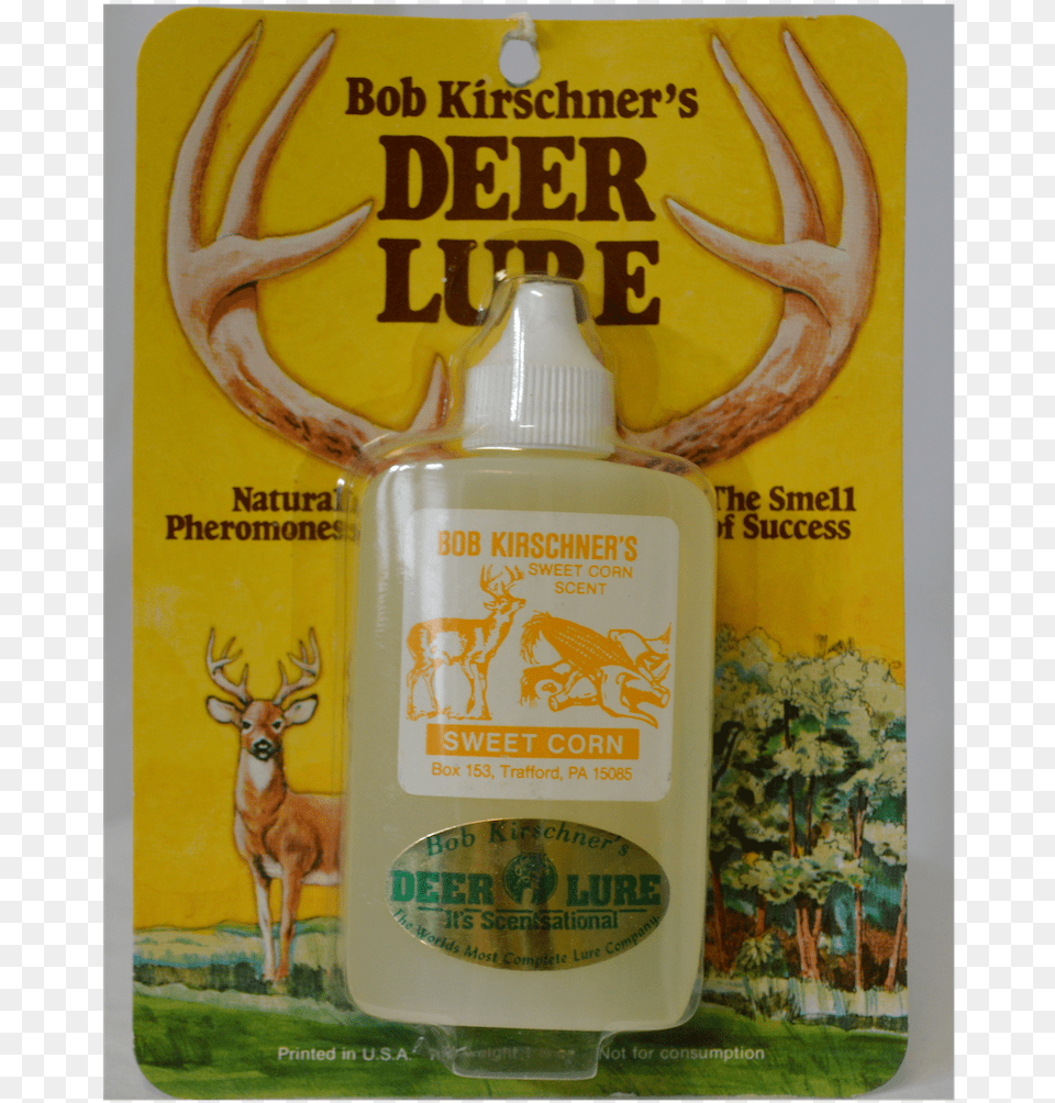 Sweet Corn Scent Kirschner39s Rutting Type Deer Lure 3oz By B Kirschner, Animal, Mammal, Wildlife, Antler Png Image