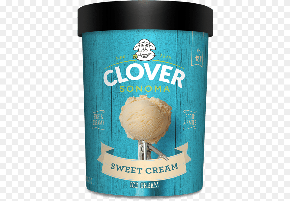Sweet Cream Ice Cream Clover Sonoma Ice Cream, Dessert, Food, Ice Cream, Book Free Transparent Png