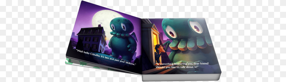 Sweet Dreams Cthulhu Hardcover Board Book Book Cover, Publication, Comics, Advertisement, Poster Png