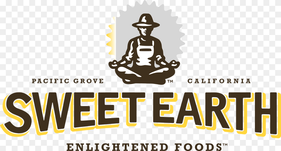Sweet Earth Foods Sweet Earth Foods Logo, Person, Advertisement, Poster, Architecture Png Image