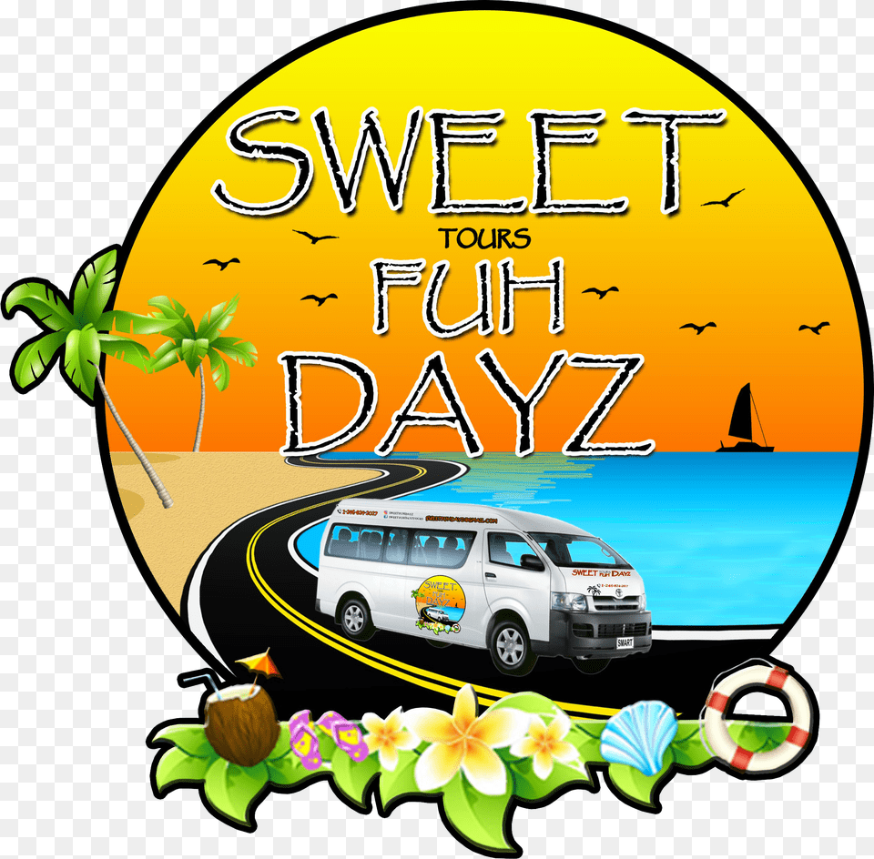 Sweet Fuh Dayz Tours, Car, Transportation, Vehicle, Animal Free Transparent Png