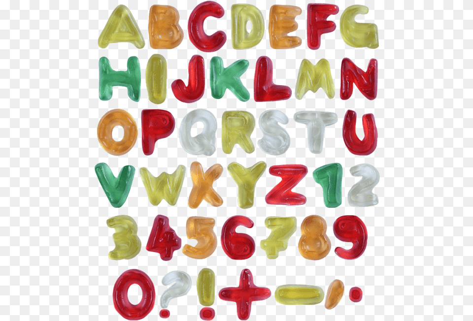 Sweet Haribo Font Alphabet Gummy Alphabet, Birthday Cake, Cake, Cream, Dessert Free Transparent Png