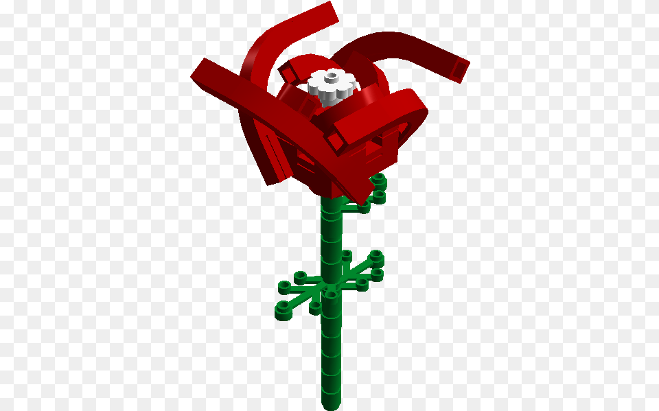 Sweet Heart Rose Lego Rose Instructions Clipart Full Clip Art, Water, Machine, Dynamite, Weapon Free Png Download