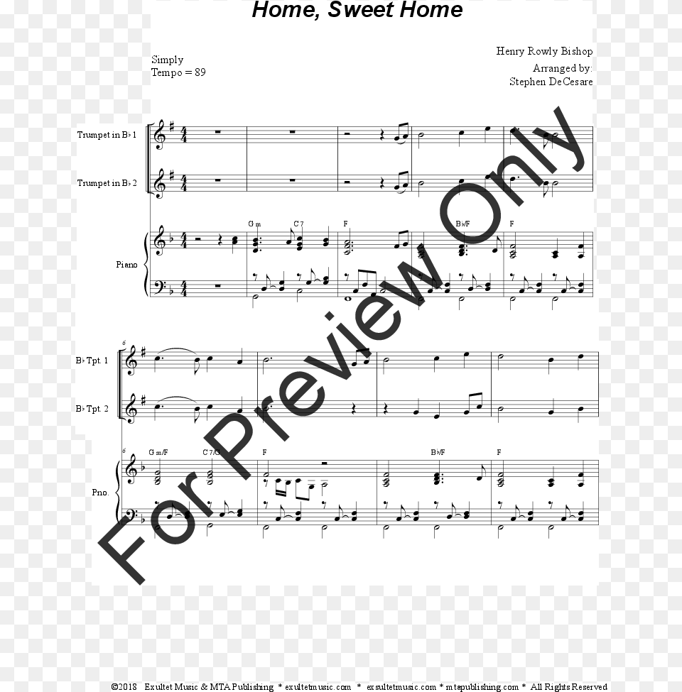 Sweet Home Thumbnail Still My Soul Trombone Sheet Music, Sheet Music Free Png Download