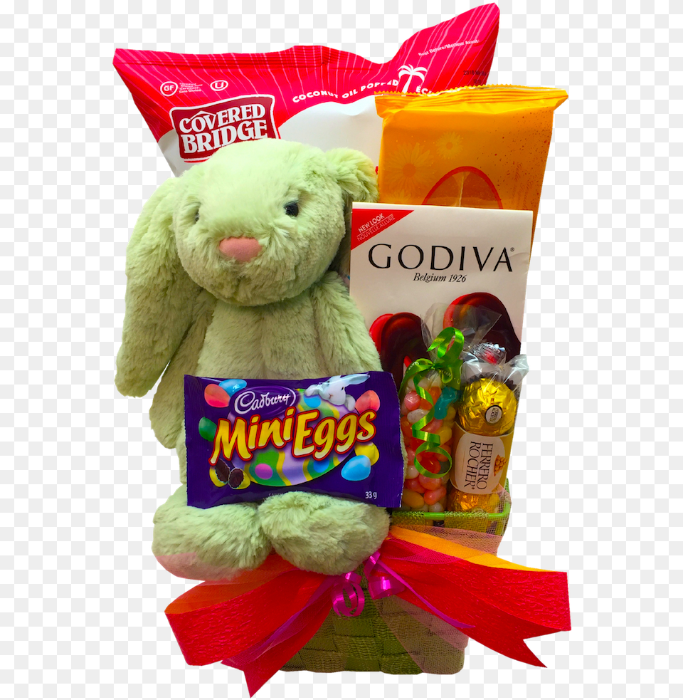 Sweet Janes Easter Basket Transparent, Food, Sweets, Candy, Teddy Bear Free Png