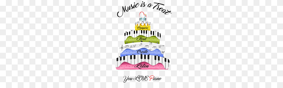 Sweet Lessons San Antonio Piano Lessons, Birthday Cake, Cake, Cream, Dessert Png