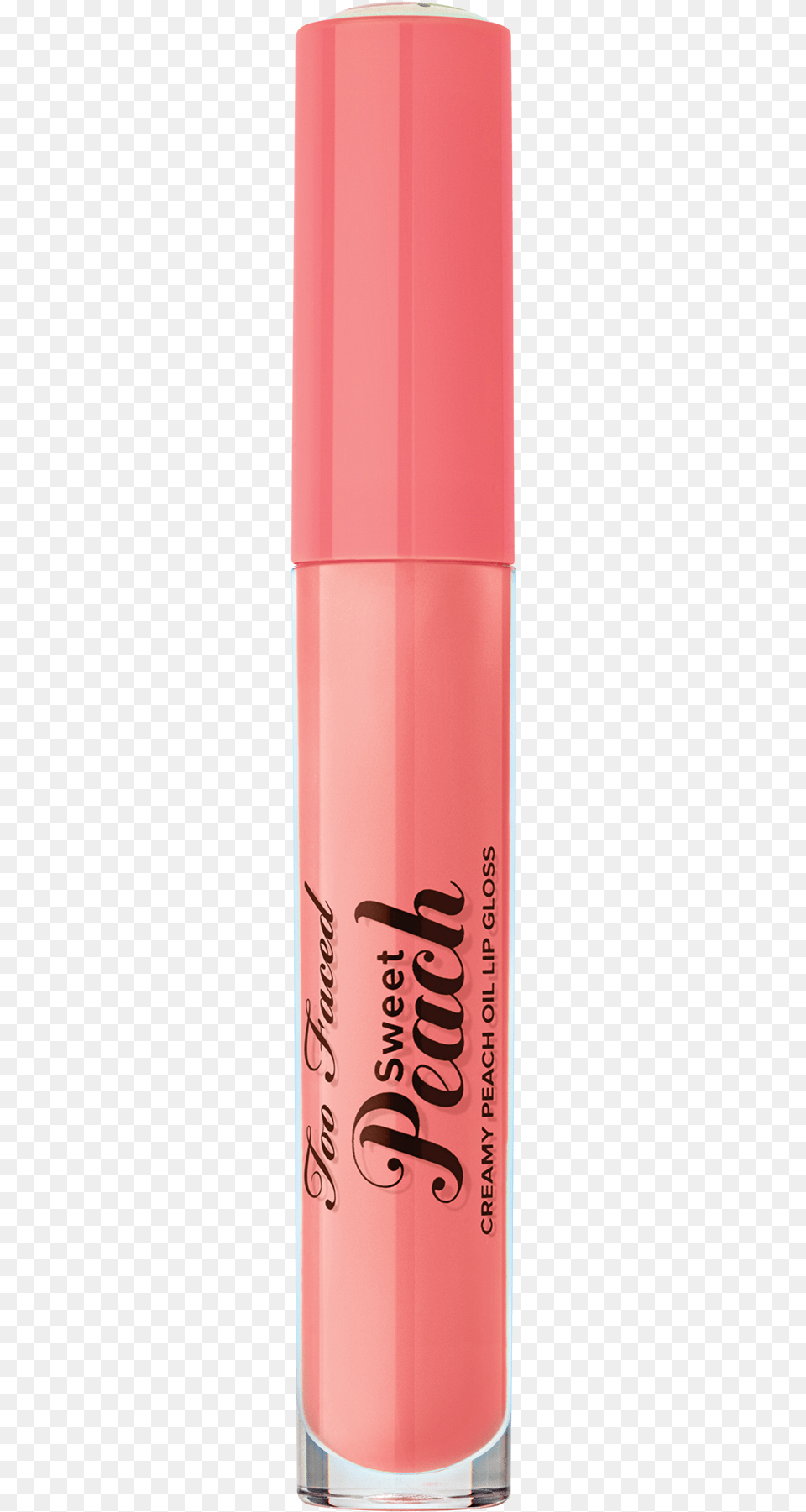 Sweet Peach Lip Gloss Pure Peach Peachy Pink Too Faced Too Faced Sweet Peach Creamy Oil Lip Gloss, Cosmetics, Lipstick, Deodorant Png Image