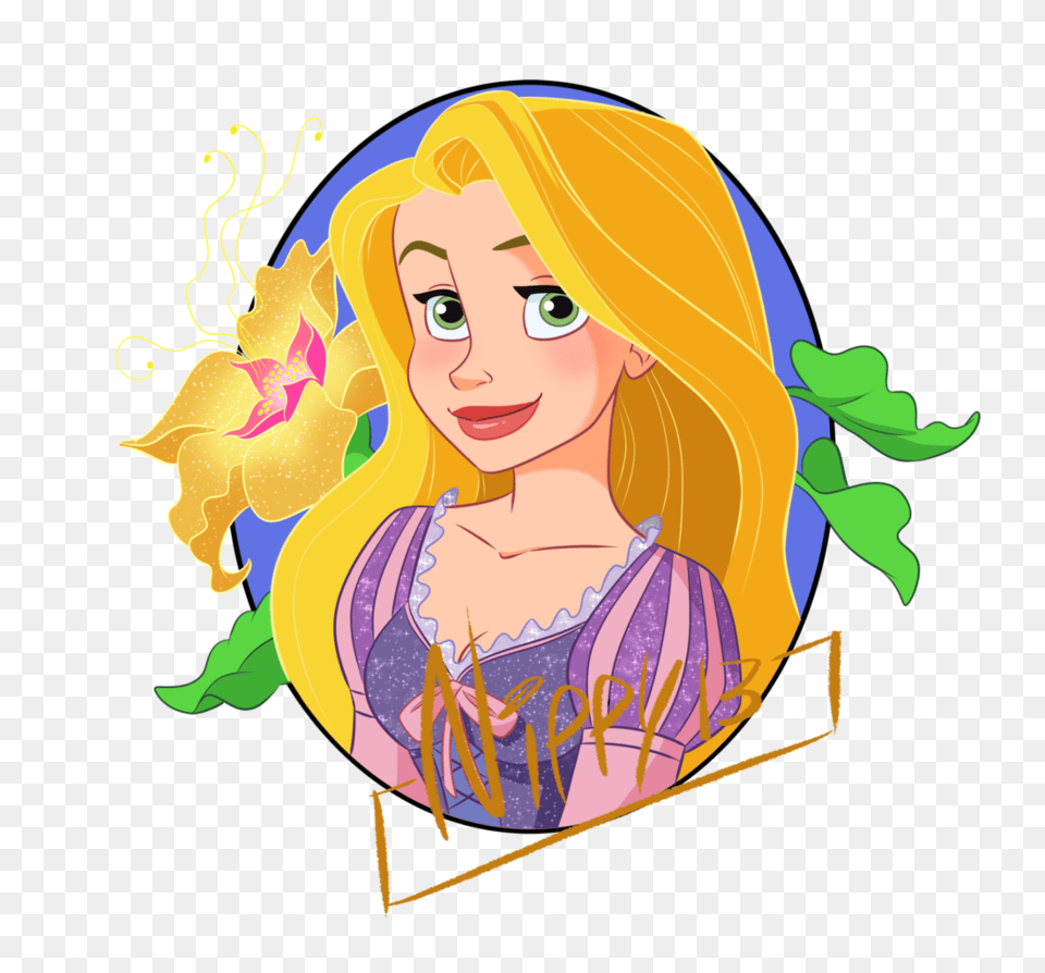 Sweet Rapunzel, Art, Person, Face, Head Png Image