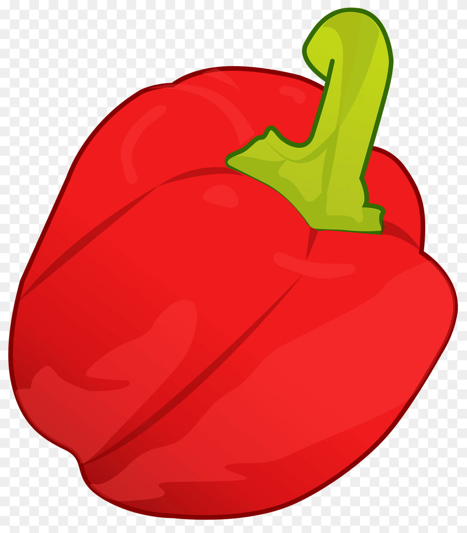 Sweet Red Bell Pepper Clipart, Bell Pepper, Food, Plant, Produce Free Png Download