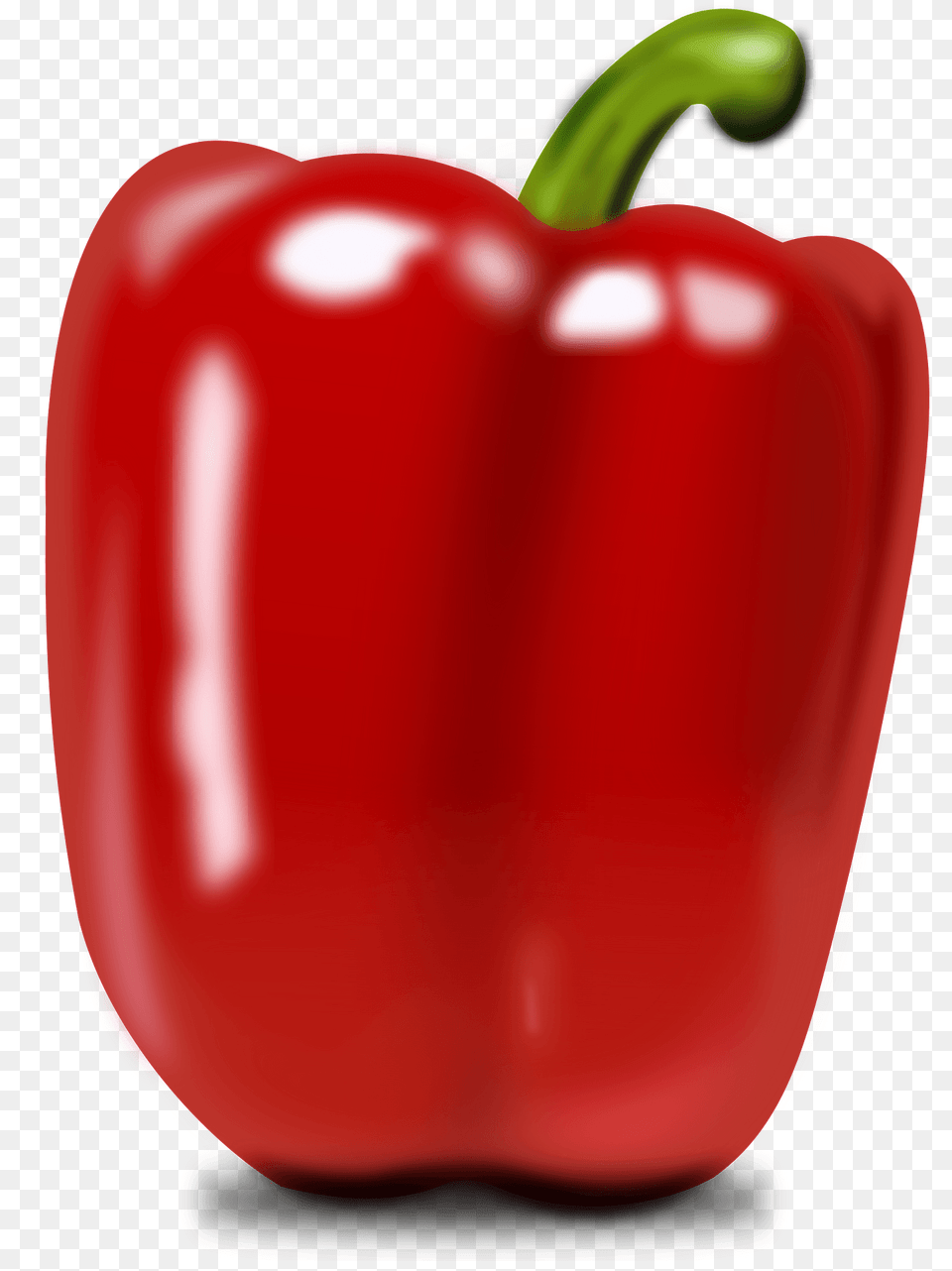 Sweet Red Bell Pepper Clipart, Bell Pepper, Food, Plant, Produce Free Transparent Png