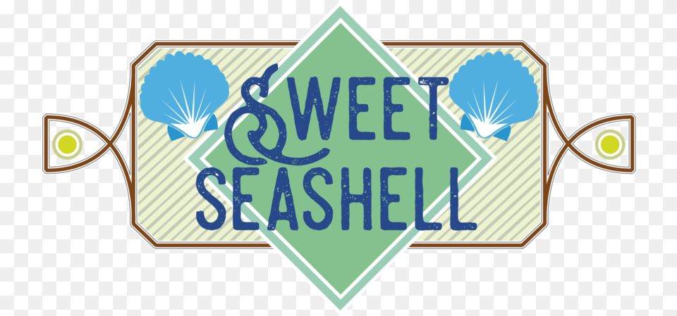 Sweet Seashell Graphic Design, Text, Flower, Plant Free Png