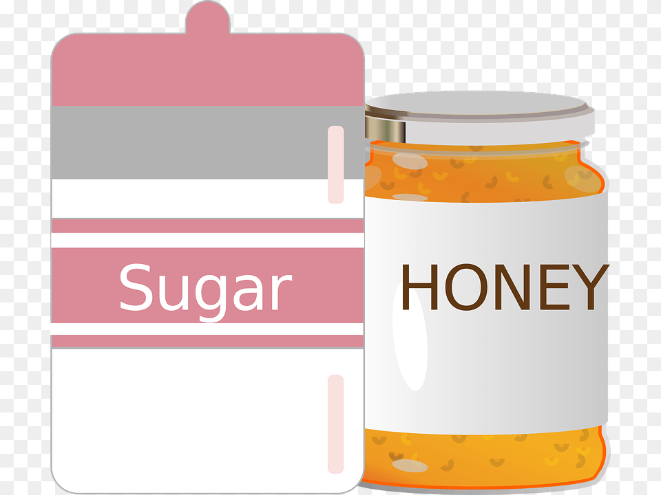 Sweet Sugar Honey Label, Jar Png Image