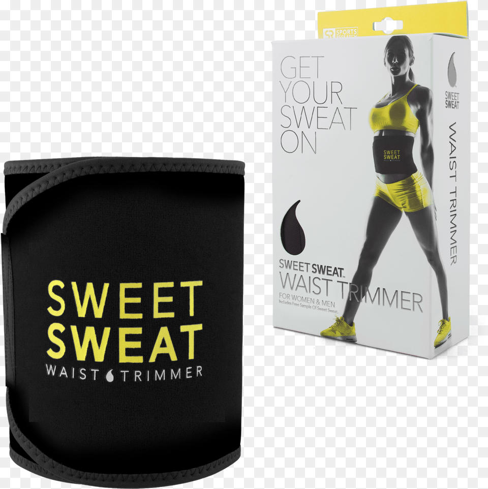 Sweet Sweat Waist Trimmer Yellow, Woman, Adult, Person, Female Png Image