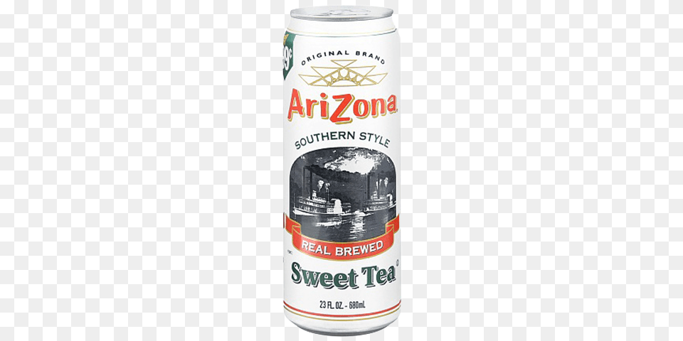 Sweet Tea 23 Oz Arizona Southern Style Sweet Tea 23 Fl Oz Can, Alcohol, Beer, Beverage, Lager Png Image