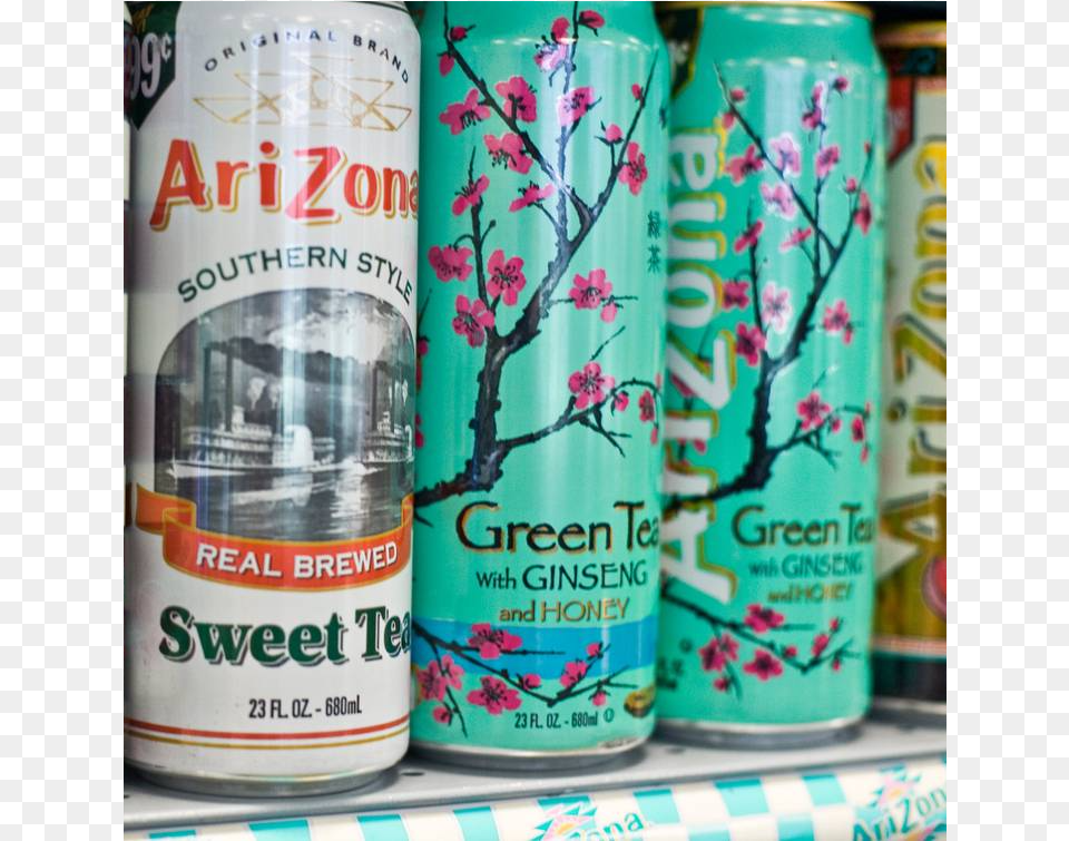Sweet Tea Arizona And Green Tea, Tin, Can Png Image