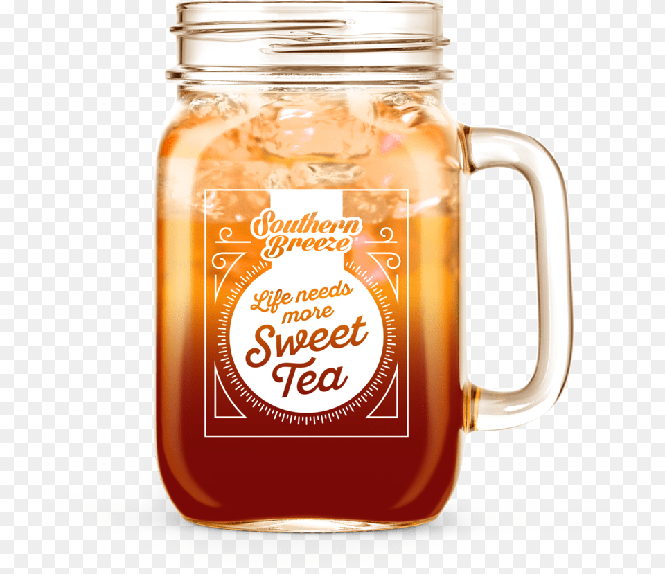 Sweet Tea Mason Jar, Food, Ketchup, Honey Free Transparent Png