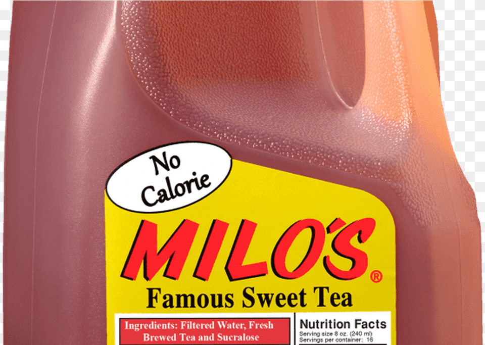 Sweet Tea Milo39s Tea Company Milos Tea, Food, Ketchup Png Image