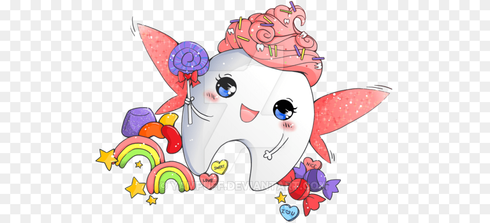Sweet Tooth Clipart, Art, Graphics Png