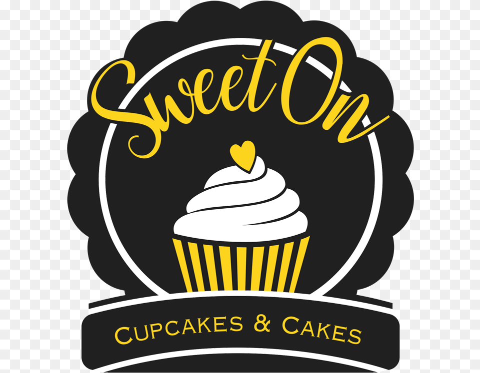 Sweet Transparent Cupcake Logo, Dessert, Ice Cream, Cream, Food Png