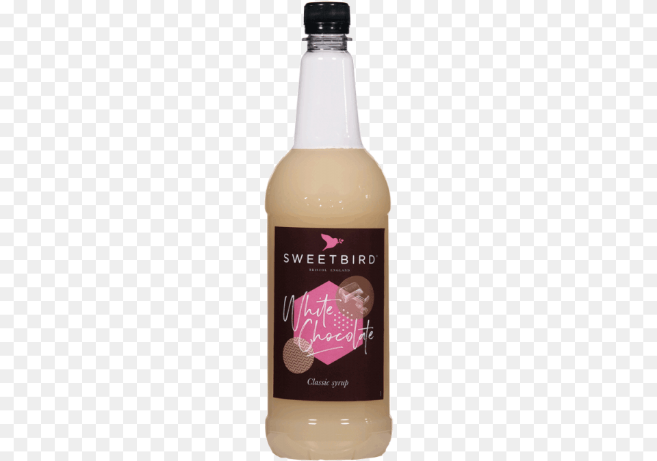 Sweetbird White Chocolate Syrup Syrup, Bottle, Beverage, Milk Free Png Download