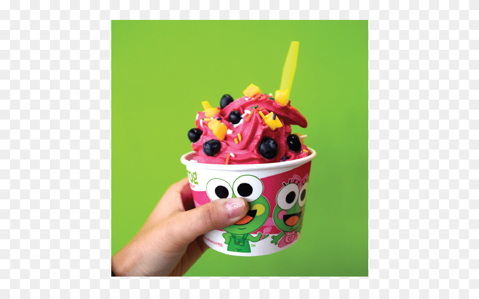Sweetfrog Premium Frozen Yogurt, Cream, Dessert, Food, Frozen Yogurt Free Png Download