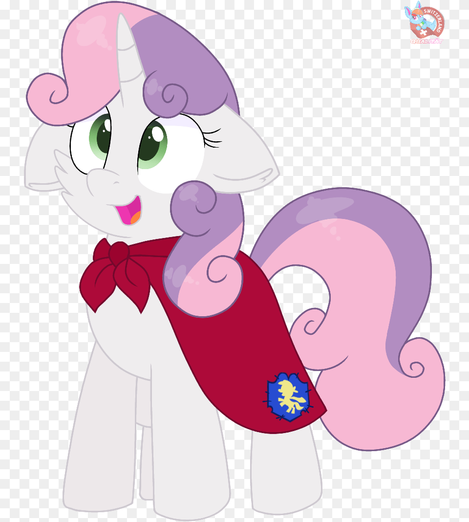 Sweetie Belle Vector By Rainboweeveede Cartoon, Baby, Person, Text, Face Free Png